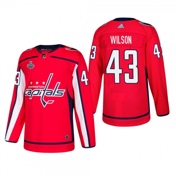 Men's Washington Capitals Tom Wilson #43 Home Red ...