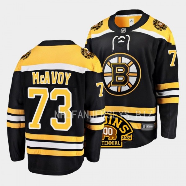 Boston Bruins Charlie McAvoy 100th Centennial 2023...