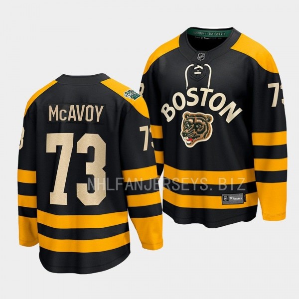 Boston Bruins Charlie McAvoy 2023 Winter Classic B...