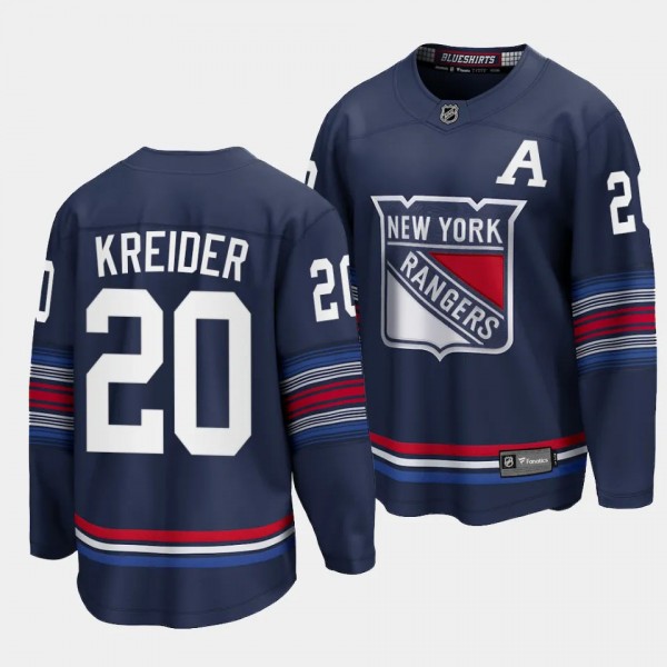 New York Rangers Chris Kreider 2023-24 Alternate N...