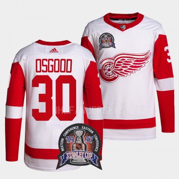 1997 Stanley Cup Chris Osgood Detroit Red Wings Re...