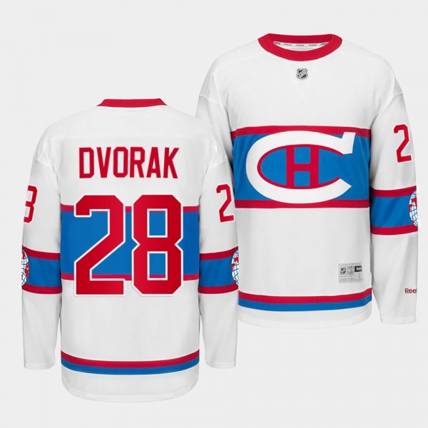 Christian Dvorak Montreal Canadiens Winter Classic...