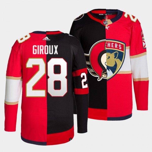 Ottawa Senators x Panthers Split Claude Giroux #28...