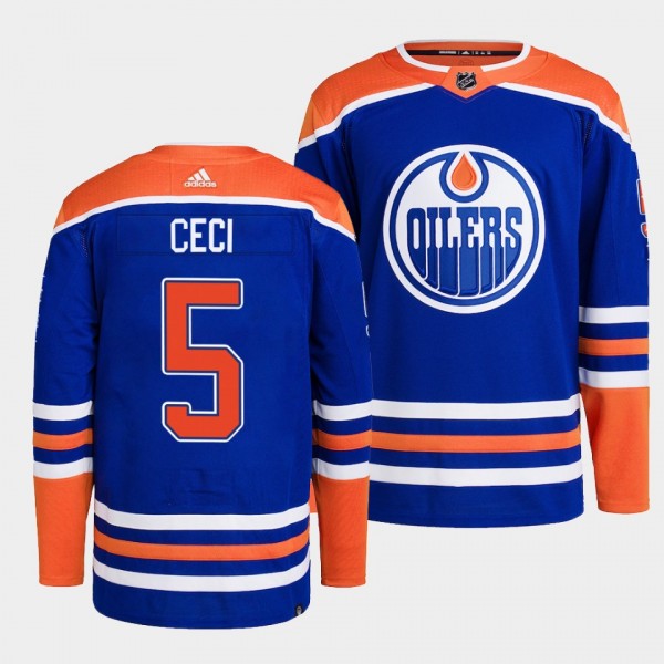 Edmonton Oilers 2022-23 Authentic Home Cody Ceci #...