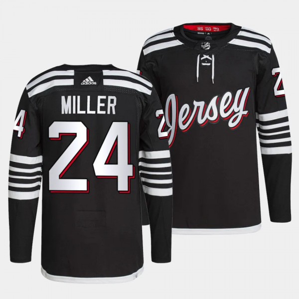 Colin Miller New Jersey Devils Alternate Black #24...