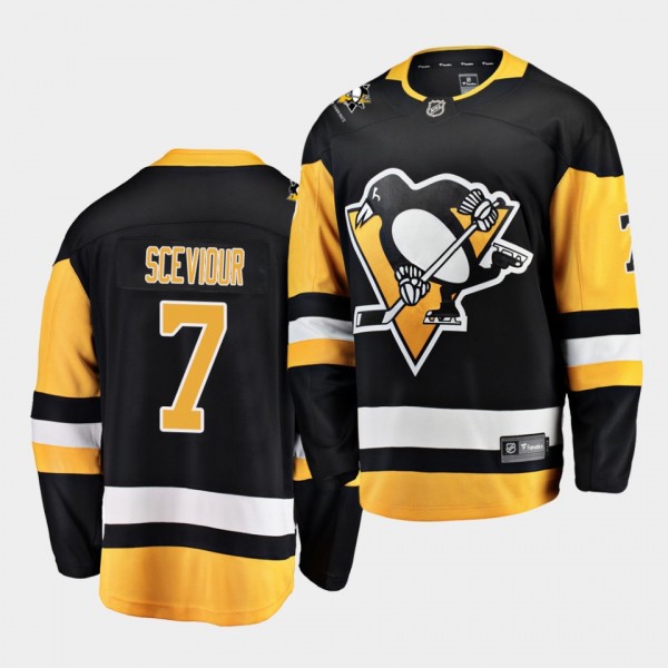 Colton Sceviour Pittsburgh Penguins 2020-21 Home M...