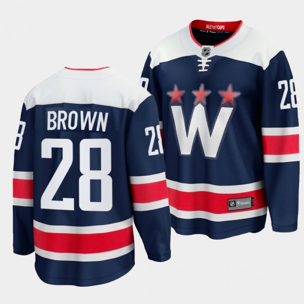Connor Brown Capitals #28 Alternate Jersey Navy Br...