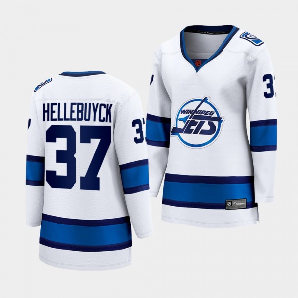 Jets Connor Hellebuyck 2022 Special Edition 2.0 Wh...