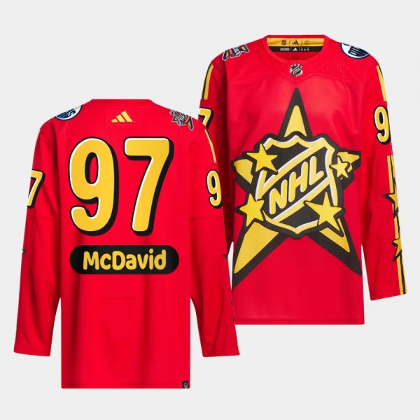 2024 NHL All-Star Game Edmonton Oilers Connor McDa...