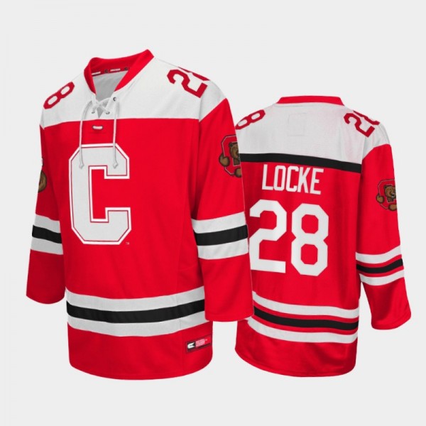 Cornell Big Red Brenden Locke #28 College Hockey R...