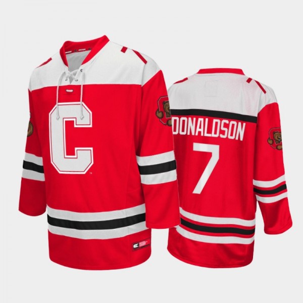 Cornell Big Red Cam Donaldson #7 College Hockey Re...