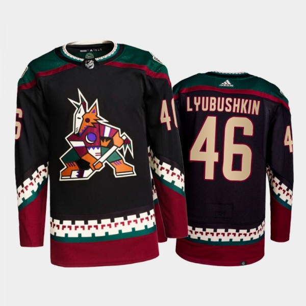 2021-22 Arizona Coyotes Ilya Lyubushkin Primegreen...