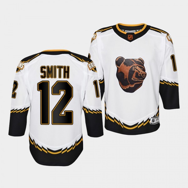 Youth Craig Smith Bruins White Special Edition 2.0...