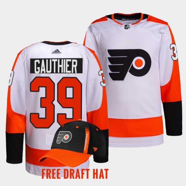 Philadelphia Flyers Cutter Gauthier 2022 NHL Draft...