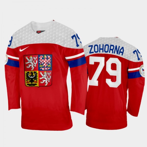 Czech Republic Hockey Tomas Zohorna 2022 Winter Ol...