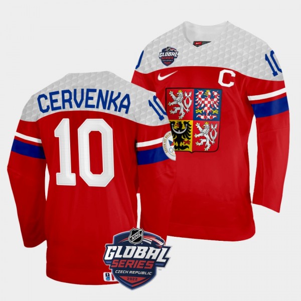 Roman Cervenka 2022 NHL Global Series Czech Republ...