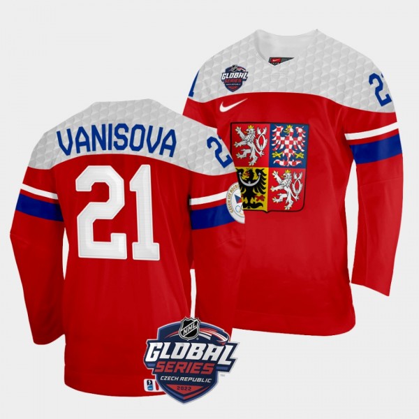 Tereza Vanisova 2022 NHL Global Series Czech Repub...