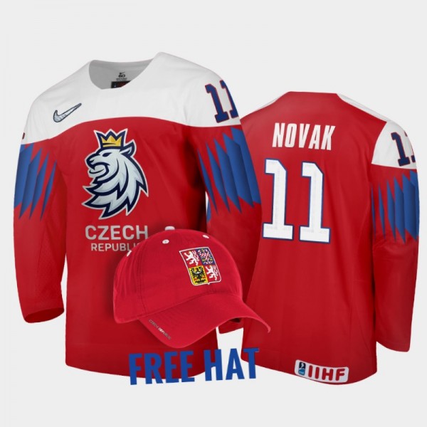 Czechia Hockey Pavel Novak 2022 IIHF World Junior ...