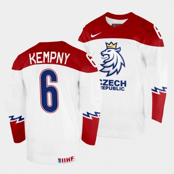 Czechia #6 Michal Kempny 2022 IIHF World Champions...
