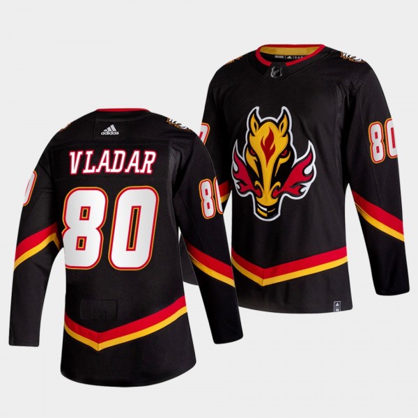 Calgary Flames Dan Vladar 2022-23 Alternate #80 Bl...