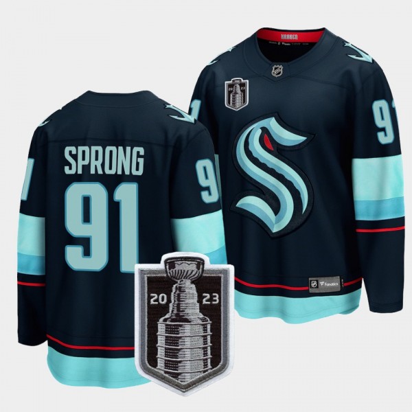 Seattle Kraken Daniel Sprong 2023 Stanley Cup Play...