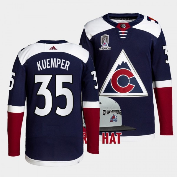 Darcy Kuemper Colorado Avalanche 2022 Stanley Cup ...