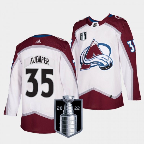 Darcy Kuemper Avalanche #35 2022 Stanley Cup Final...