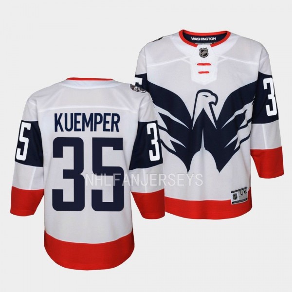 Washington Capitals #35 Darcy Kuemper 2023 NHL Sta...