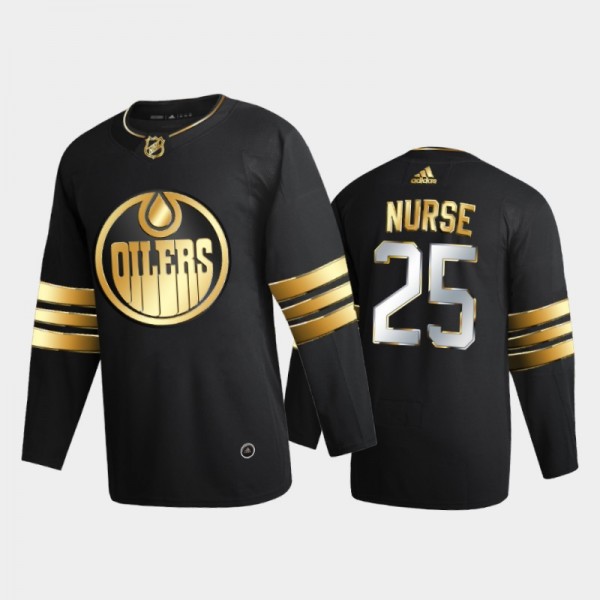 Edmonton Oilers darnell nurse #25 2020-21 Golden E...