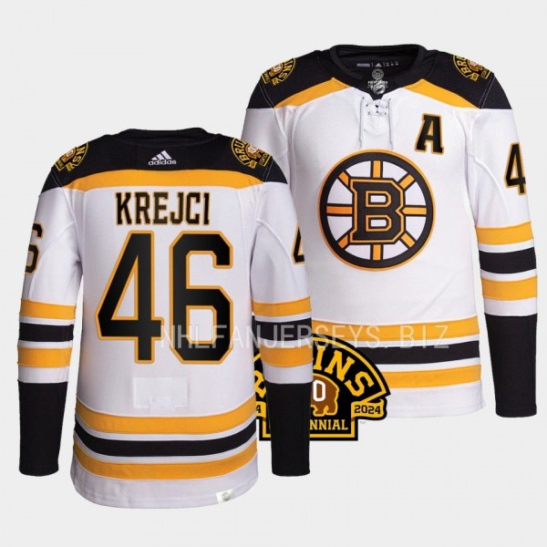 Boston Bruins 2023-24 100th Centennial David Krejc...