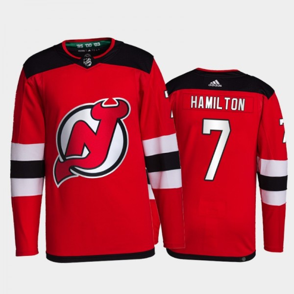 2021-22 New Jersey Devils Dougie Hamilton Primegre...
