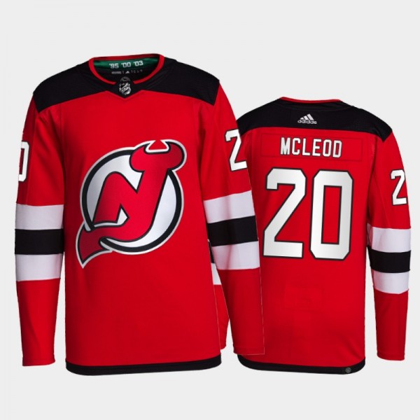 2021-22 New Jersey Devils Michael McLeod Primegree...