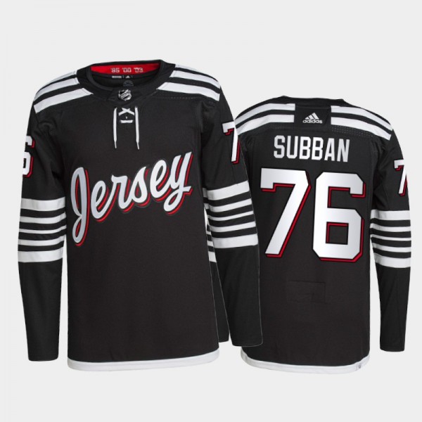 2021-22 New Jersey Devils P.K. Subban Alternate Je...
