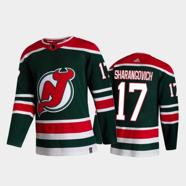New Jersey Devils Yegor Sharangovich #17 2021 Reve...