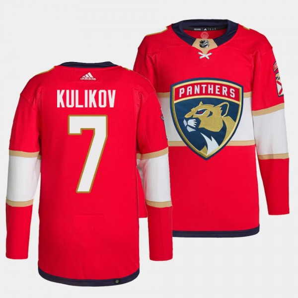 Dmitry Kulikov Florida Panthers Home Red #7 Primeg...