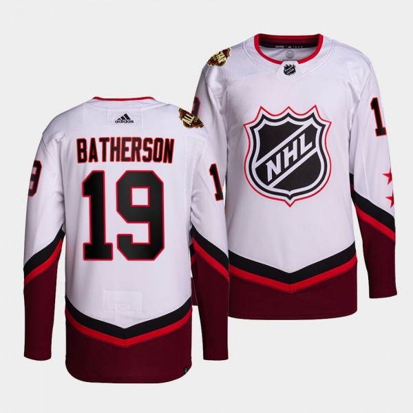 Senators 2022 NHL All-Star Drake Batherson #19 White Jersey Authentic Primegreen