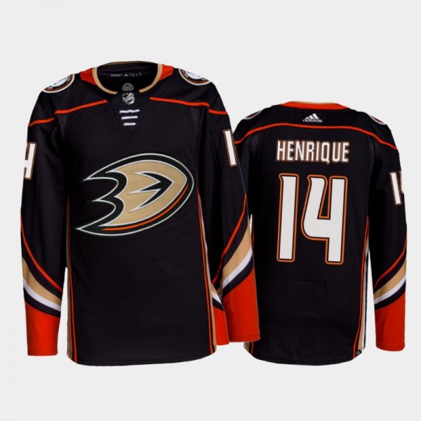 Adam Henrique Anaheim Ducks Home Jersey 2021-22 Black #14 Authentic Primegreen Uniform