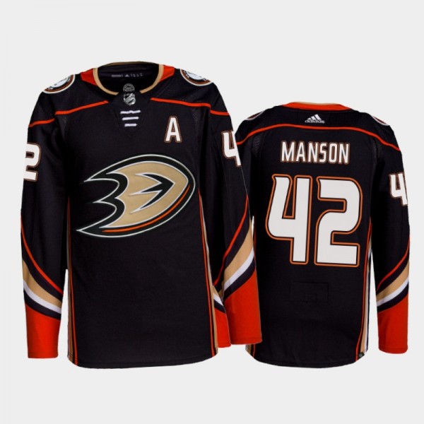 Josh Manson Anaheim Ducks Home Jersey 2021-22 Blac...