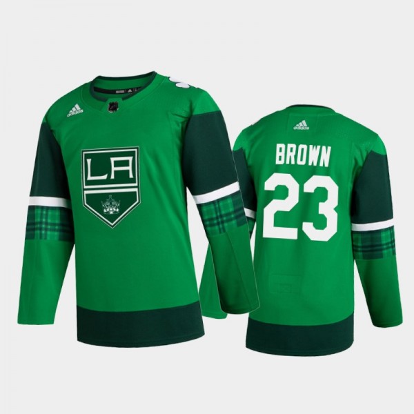Los Angeles Kings Dustin Brown #23 2020 St. Patric...