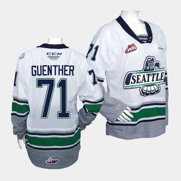 Dylan Guenther Seattle Thunderbirds #71 2023 WHL C...
