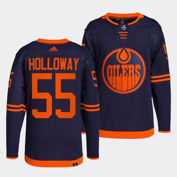 Edmonton Oilers Primegreen Authentic Dylan Hollowa...