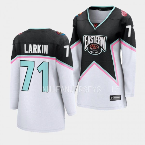 Detroit Red Wings Dylan Larkin 2023 NHL All-Star Eastern Conference Women Black Jersey Breakaway Player