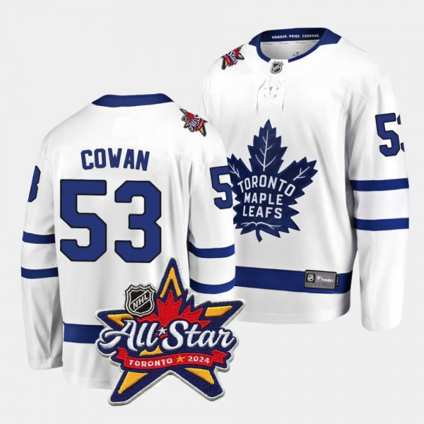 Toronto Maple Leafs Easton Cowan 2024 NHL All-Star...