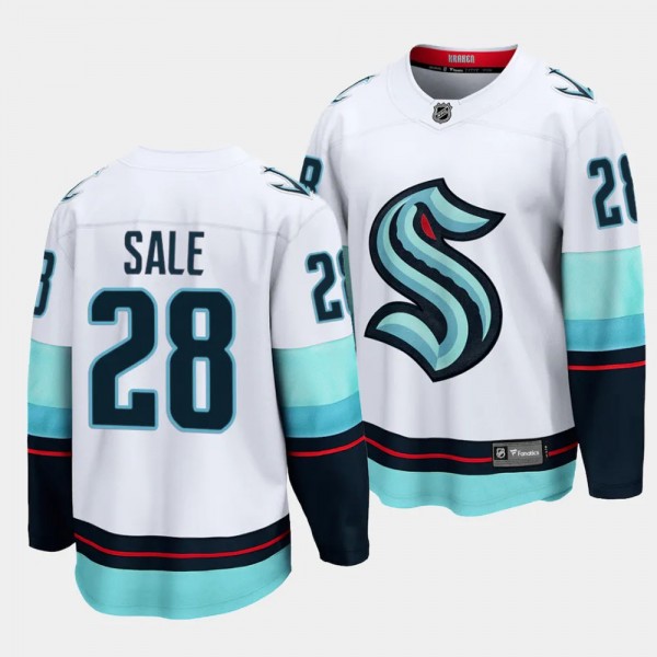2023 NHL Draft Eduard Sale Seattle Kraken Jersey W...