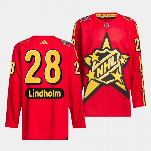 2024 NHL All-Star Game Calgary Flames Elias Lindho...