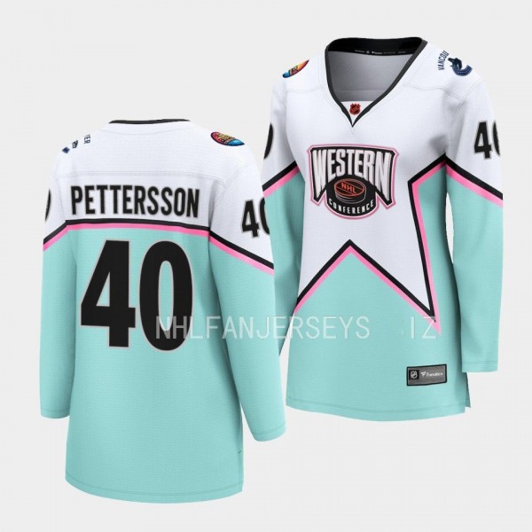 Elias Pettersson Vancouver Canucks 2023 NHL All-St...
