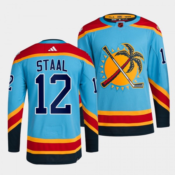 Eric Staal Panthers 2022 Reverse Retro 2.0 Authentic Pro Jersey