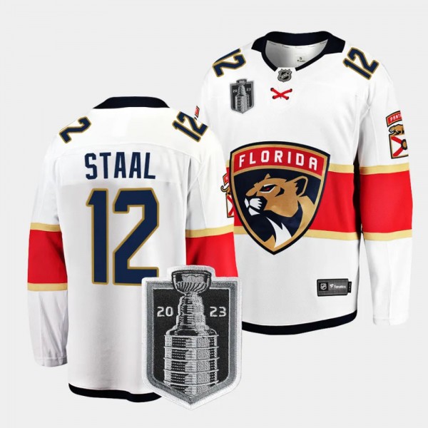 Florida Panthers Eric Staal 2023 Stanley Cup Final White Away Breakaway Player Jersey Men's