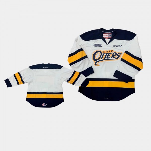Erie Otters OHL Authentic Game Jersey White