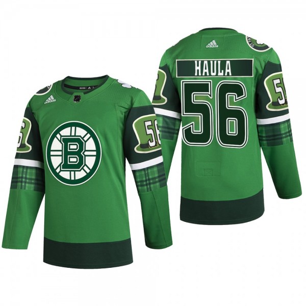Boston Bruins Erik Haula #56 St Patricks Day 2022 ...